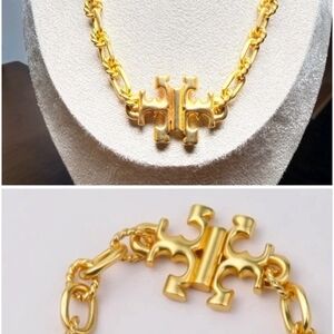 Tory Burch Gold Chain Necklace